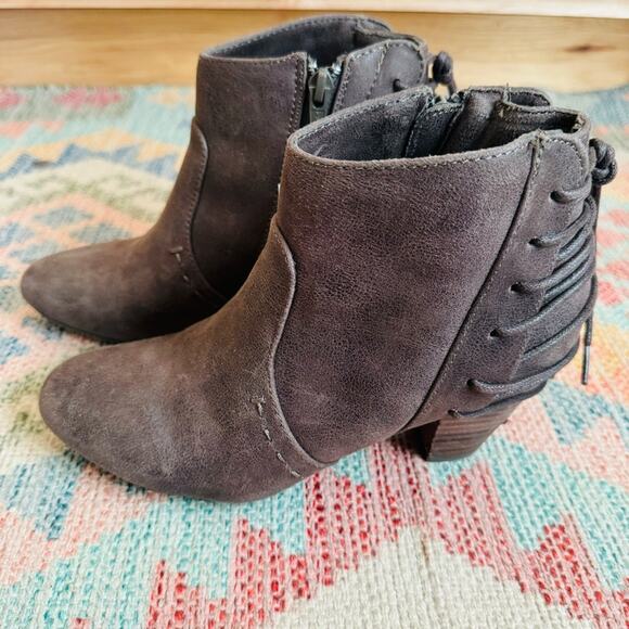 💚 Report | faux leather milla ankle booties - Picture 4 of 6